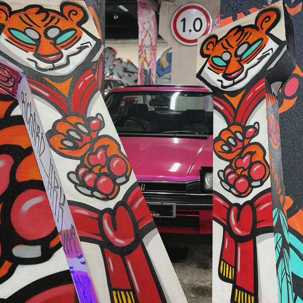 Japanese tiger graffiti by RichardARK -- Fur Affinity [dot] net