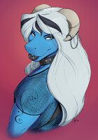 Gothic Azul - Commission