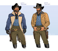 Arthur Morgan outfit (44) by BirdyRaider -- Fur Affinity [dot] net
