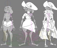 W.I.P. character sheet for Haras