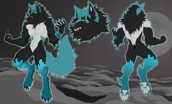 adopt me werewolf concept art by me :3 happy howl-oween everybody!🐺🐾 :  r/adoptmeroblox