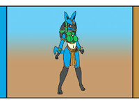 Ruins Style Anthro Lucario