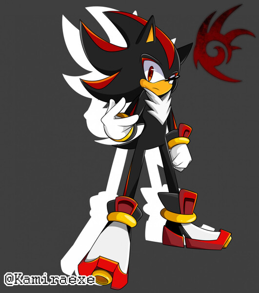 Shadow the Hedgehog (My style) by SmilyHellgirl -- Fur Affinity [dot] net