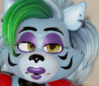 Roxywtf discord emoji I made from one of my animations