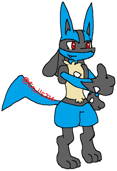 Minecraft Lucario Shiny pixel art by darkchaos11718 -- Fur Affinity [dot]  net