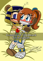 COMM::Pharaohbon Cuddle Mummified Moxibon