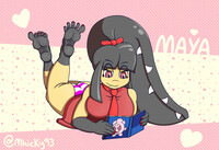 (Art Trade) Maya, the Mawile
