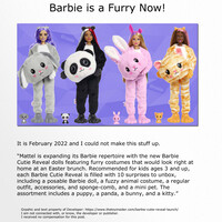 Furry Barbie?