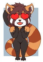 Chibi YCH ~MushyRedPanda