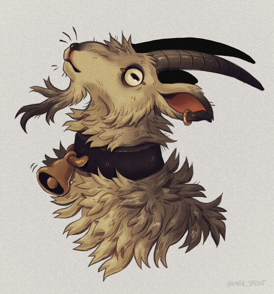 GOAT 🐐 by Moth-Sprout -- Fur Affinity [dot] net GOAT 🐐 by Moth-Sprout