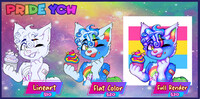 Cupcake Pride YCH