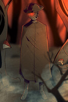 «MYSTERIOUS STRANGER»　•　COMMISSION #2