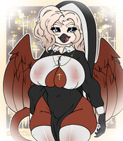 Gwynn as a Naughty Nun