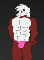 My lycanroc fursona