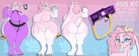 Minxie Moo Reference Sheet (Updated SFW)