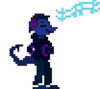 Bud Enjoying Some Tunes