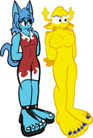 Penny and Tai in a Dress (Nails)