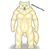 front of big fat wolf 202206 by HatosabureTaka -- Fur Affinity