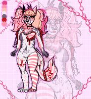 Medical themed chow chow mix girl OTA | offer to adopt