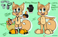 Alma Prower~ Ref sheet- Poll Winner