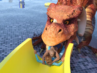 Waterslide surprise 4/24