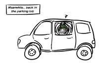 Meanwhile, back in the parking lot