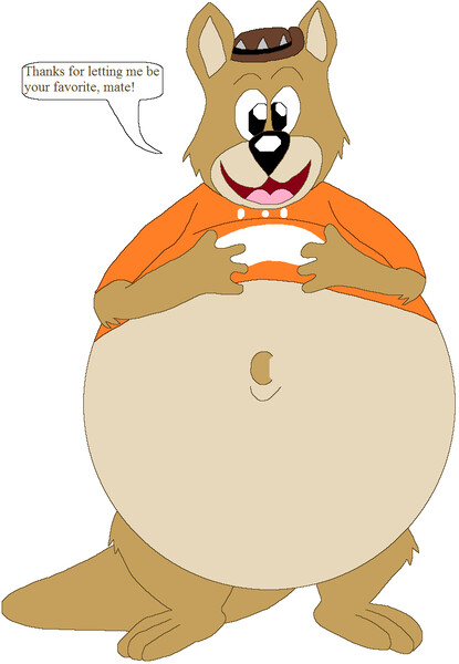Big fat wolf with round and fat back. by HatosabureTaka -- Fur