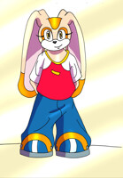 Chris as Cream the Rabbit