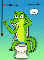 Flush or Spare a Croc