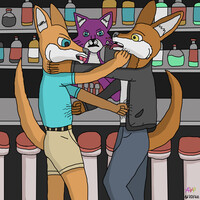 Roo Bar Fight