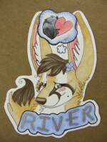 Badge - River the Fennec