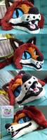 Gryff Fursuit Head Close-Ups