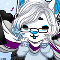 Hugging her Demisexual Flag