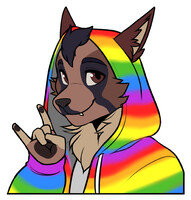 Pride Hoodie for gvarchangel