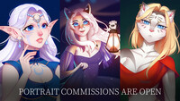 Portrait commissions[OPEN]