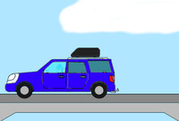 Bendt's Mom Driving her Full-Size SUV 7