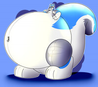 Ricochet Goes Puff!!! (Commission)