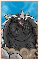 Dinosaur Great War Izenborg No37 - Shadow