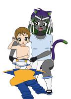 there ya go all nice and snug little bro