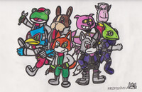 Star Fox and Star Wolf