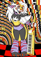 Braixen As Roxanne Wolf