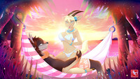 💥YCH"SECRËT SÜMMER"Danny x Annabelle-SUNSET SOFT💥