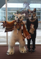 An Owl and an Owlbear