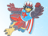 Comm/4th of July: Squeaking Eagles!