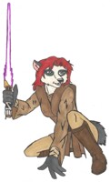 Pan'Da J'Enn, Jedi Knight