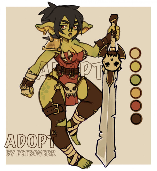 🍂 goblincore adopt 🍂 by SOVKA -- Fur Affinity [dot] net