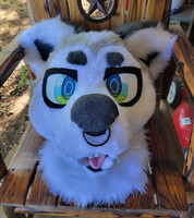 Husky premade head (open)