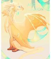 Adopt Auction (OPEN) Golden Feather