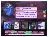 Artfight card - Wither!