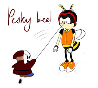 Charmy Bee, Pesky Bee!